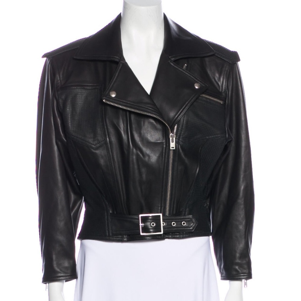 Oro Lamb Leather Moto Jacket